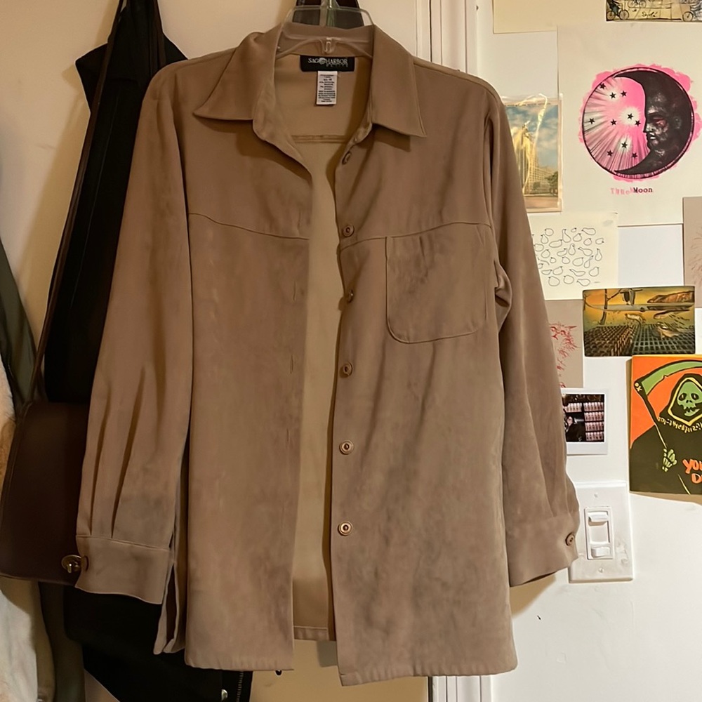 Sag Harbor button down suit jacket